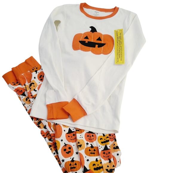 14 New Gymboree pumpkin pajamas - Picture 1 of 4